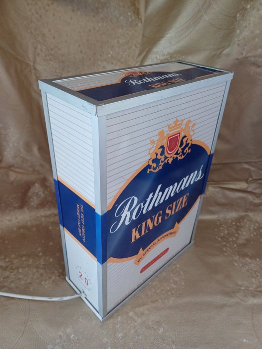 Rothmans - Reklameplakat - Metal, plexiglas