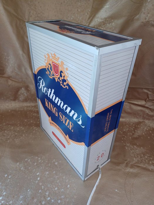 Rothmans - Reklameplakat - Metal, plexiglas