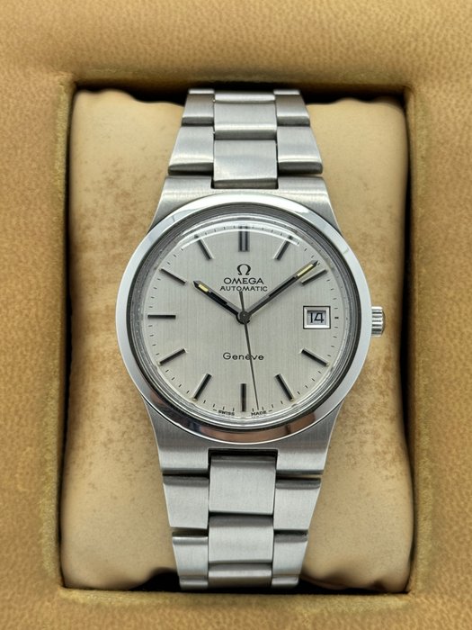 Omega - Geneve Automatic Date - Ingen mindstepris - 166.0173 - Mænd - 1970-1979