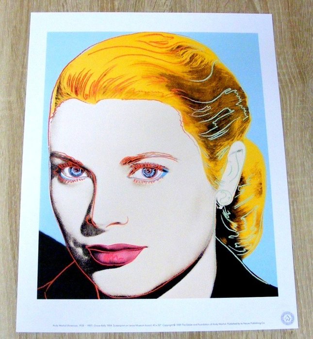 Andy Warhol (after) - Grace Kelly (1983) - 1980‹erne