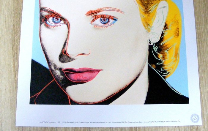 Andy Warhol (after) - Grace Kelly (1983) - 1980‹erne