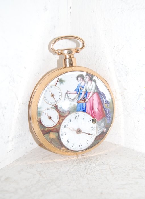 zakhorloge 18ct - 1850-1900