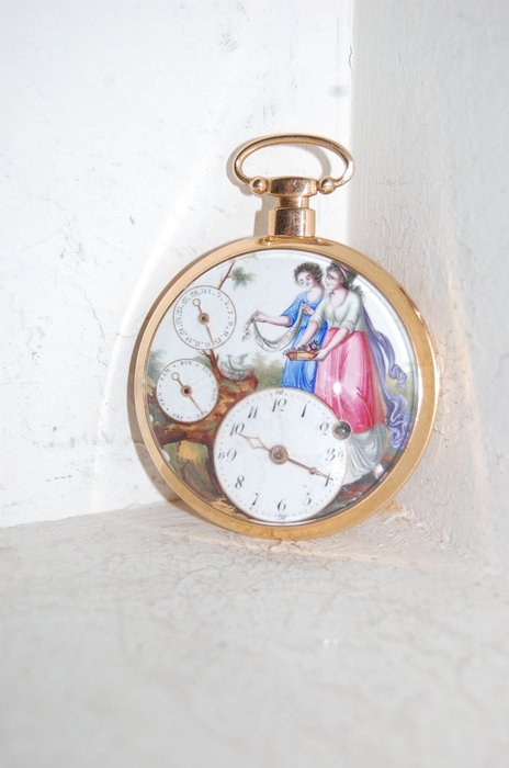 zakhorloge 18ct - 1850-1900