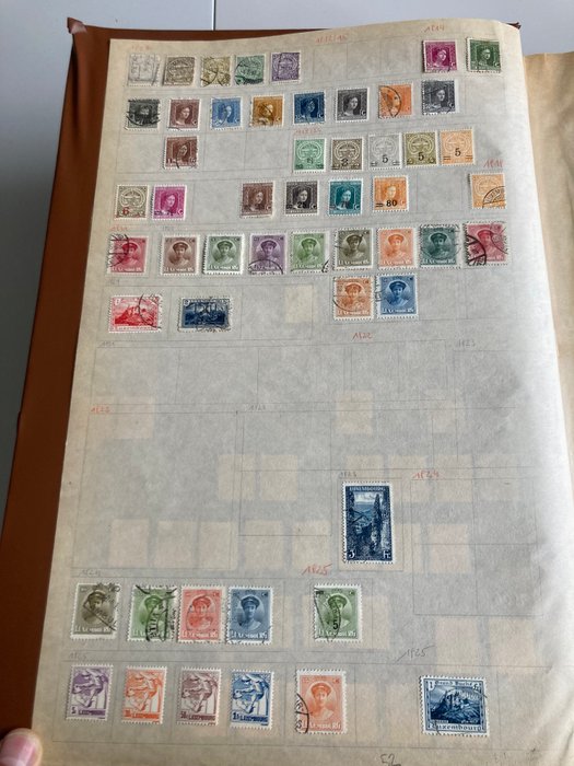 Luxembourg, Makedonien, Malta, Moldova, Monaco, Montenegro, Holland, Norge 1850/2009 - kollektion