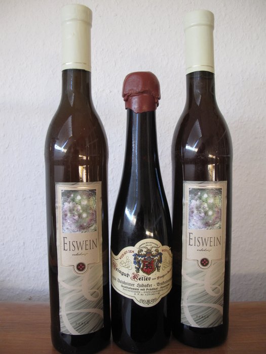 2003 x 2 Eiswein Pfalz  1984 Trockenbeerenauslese -Dalsheimer Hubacker - 3 0,35l/0,5l