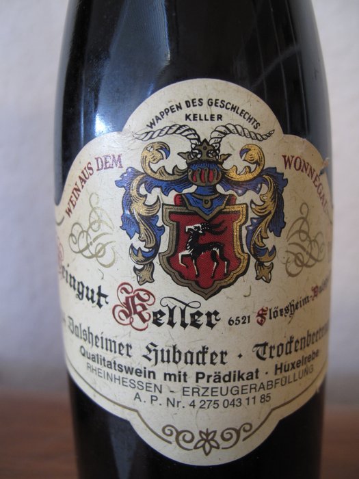 2003 x 2 Eiswein Pfalz  1984 Trockenbeerenauslese -Dalsheimer Hubacker - 3 0,35l/0,5l