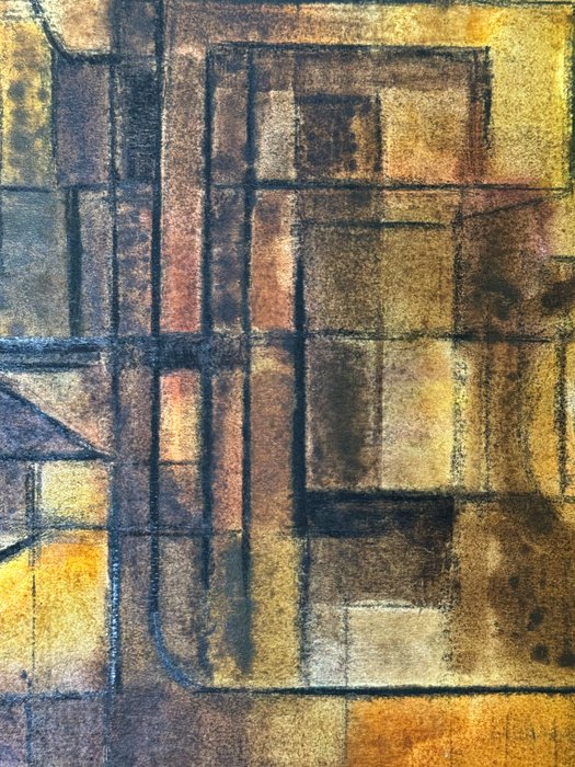 Eugene Eechaut (1928-2019) - Industrial composition