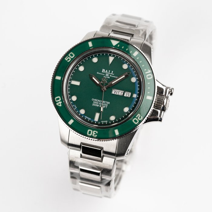 BALL - Engineer Hydrocarbon Original Green Watch - Brand New - DM2218B-S2CJ-GR - Mænd - 2011-nu