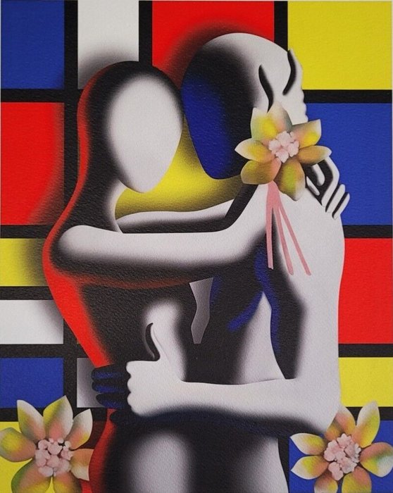 Mark Kostabi (1960) - Blossoming Desire