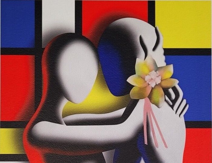 Mark Kostabi (1960) - Blossoming Desire