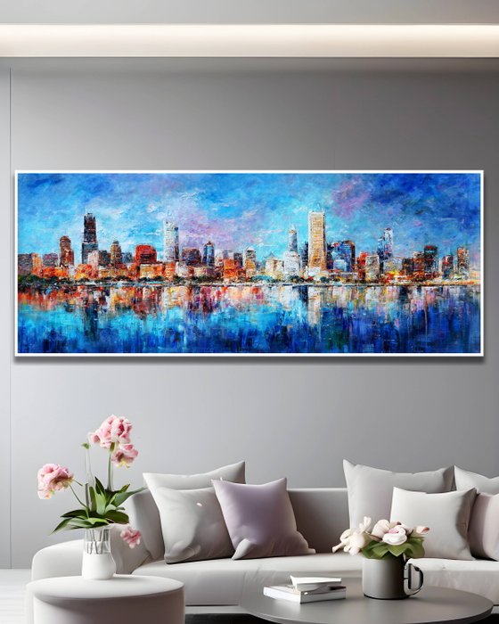 StefanoArt - Chicago Skyline