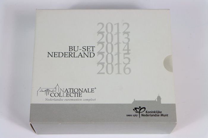 Holland. Year Set (BU) 2012/2016 "Nationale Collectie" (compleet serie)  (Ingen mindstepris)