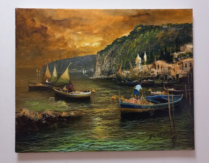 Guido Vuotto (1964) - Sorrento al tramonto