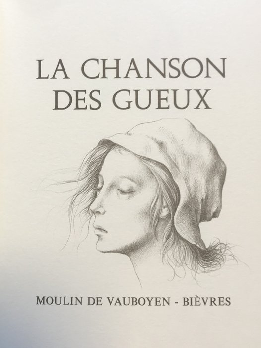 Jean Richepin / Montserrat Gudiol - La Chanson des Gueux - 1978