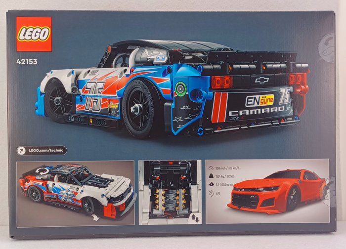 Lego - Technic - 42153 - NASCAR Next Gen Chevrolet Camaro ZL1 - 2020+