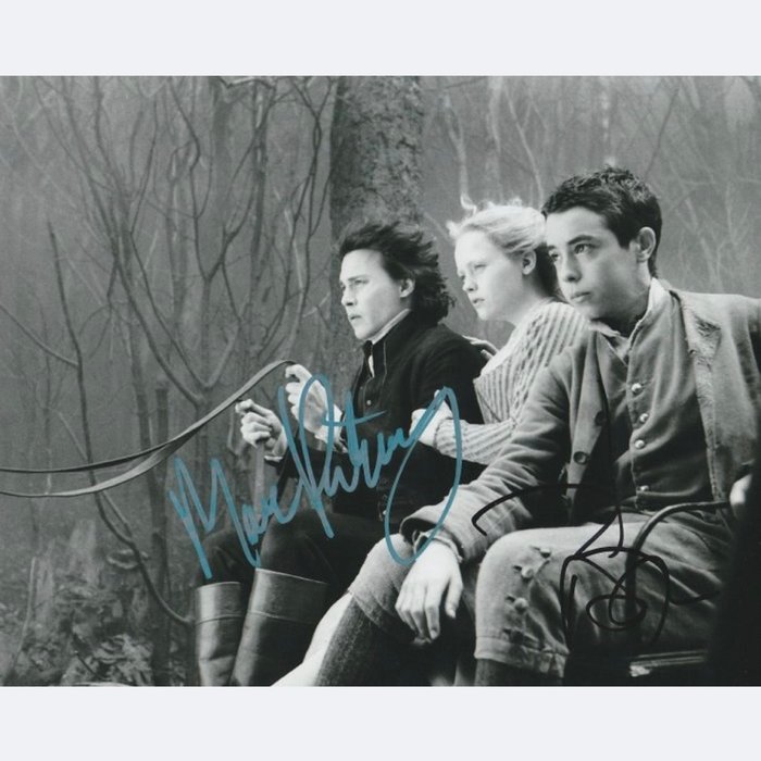 Sleepy Hollow - Signed by Johnny Depp (Ichabod Crane) and Marc Pickering (Masbath)