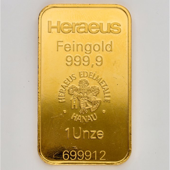 1 Troy Ounce - Guld 999