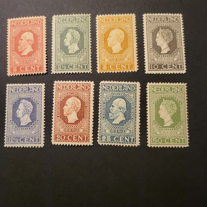 Holland 1913 - Uafhængighed - NVPH 90-97