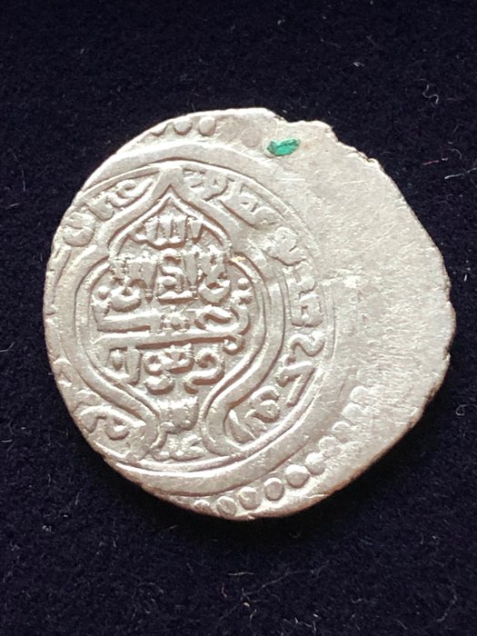 Det abbasidiske kalifat, Ilkhan-dynastiet. Muhammad Ahmad Al-Radi , Sulayman Khan. Lot of 2 Coins -745 (AD 1345)/ 322-329  (Ingen mindstepris)