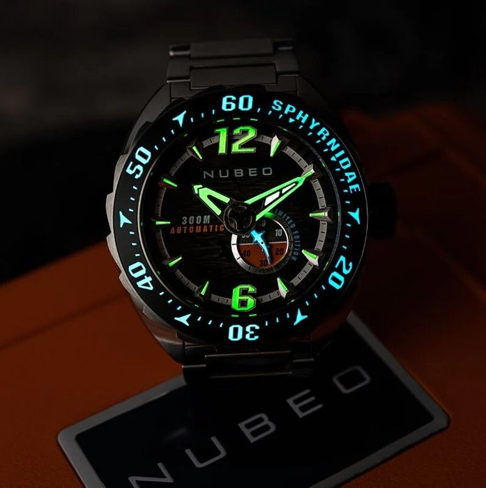 Nubeo - SPHYRNIDAE - Automatic - Limited Edition * 1 -50 * - Swiss Newlite - Ingen mindstepris - Mænd - Ny