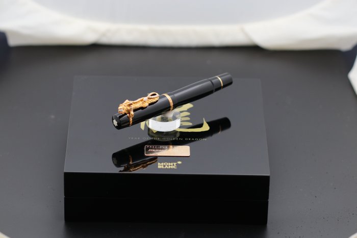 Montblanc - The Year of the Golden Dragon XX/88 Diamond - Limited Edition Precius - Fyldepen