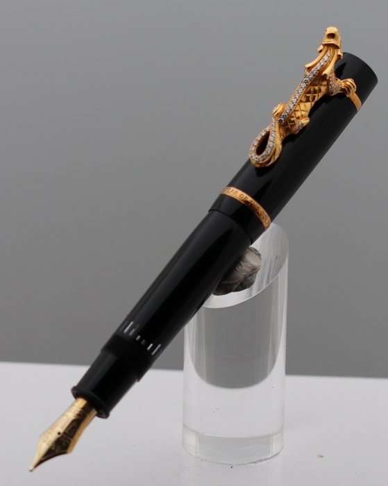 Montblanc - The Year of the Golden Dragon XX/88 Diamond - Limited Edition Precius - Fyldepen