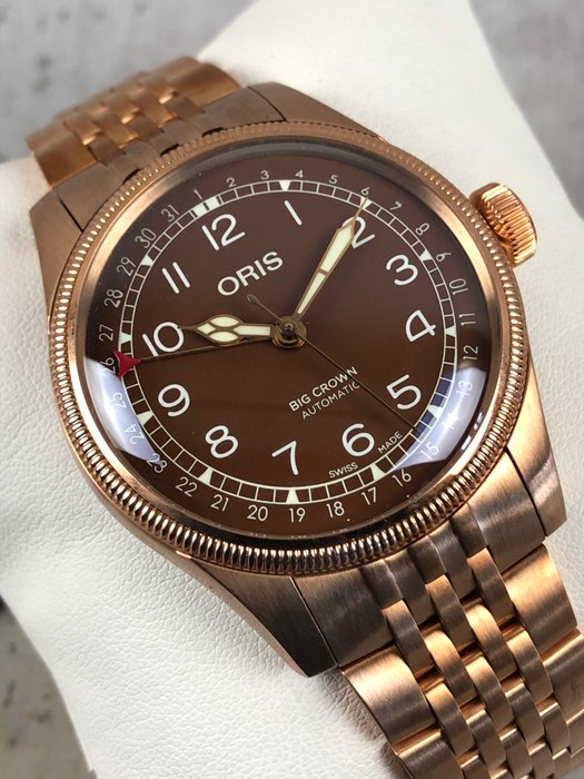 Oris - Big Crown Pointer Date Bronze Automatic - 01 754 7741 3166-07 8 20 01 - Mænd - 2011-nu