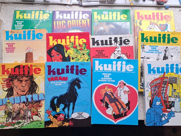 Kuifje (magazine) - 28 x Kuifje bundelingen in de range van 22 t/m 185 - 28 Album - Første udgave - 1979/2005