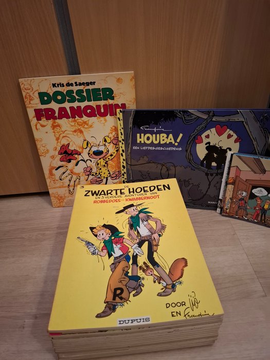 Robbedoes en Kwabbernoot 2t/m19 - Houba!/Dossier Franquin - 20 Album - 1970