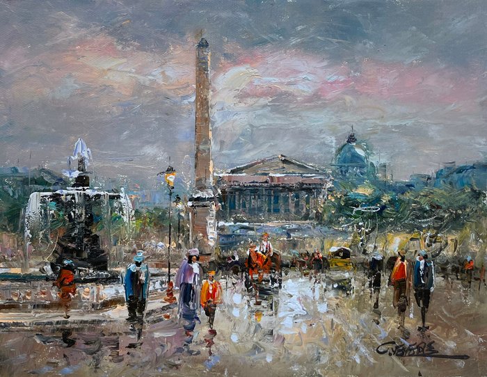 Christof Vevers (1962) - Paris - Place de La Concorde - NO RESERVE