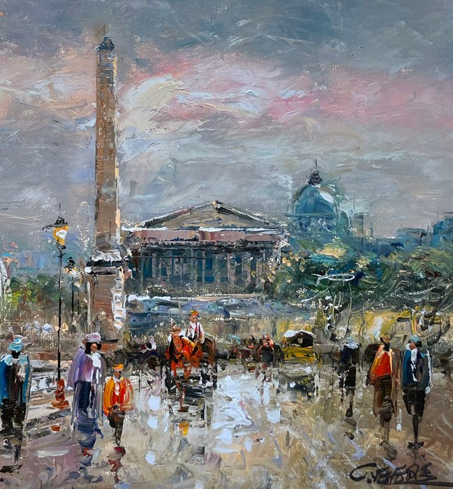 Christof Vevers (1962) - Paris - Place de La Concorde - NO RESERVE