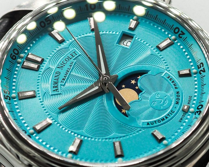 Armand Nicolet - Ingen mindstepris - * Automatic * Moon Phase * NEW MODEL * - Mænd - 2011-nu