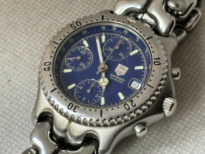 TAG Heuer - Link Chronograph Automatic - CG2111-RO - Mænd - 1990-1999