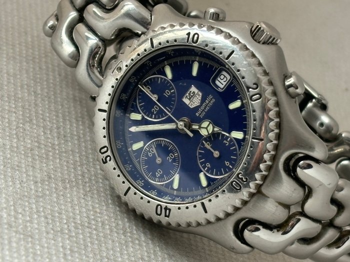 TAG Heuer - Link Chronograph Automatic - CG2111-RO - Mænd - 1990-1999