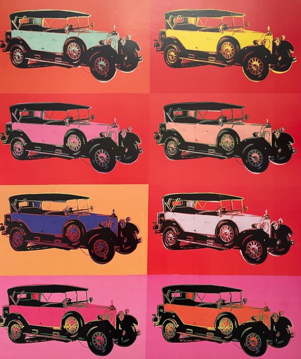 Andy Warhol (after) - Mercedes TYP 400 - Offset Lithography - Achenbach licensed print