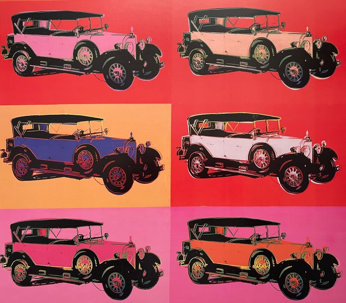 Andy Warhol (after) - Mercedes TYP 400 - Offset Lithography - Achenbach licensed print