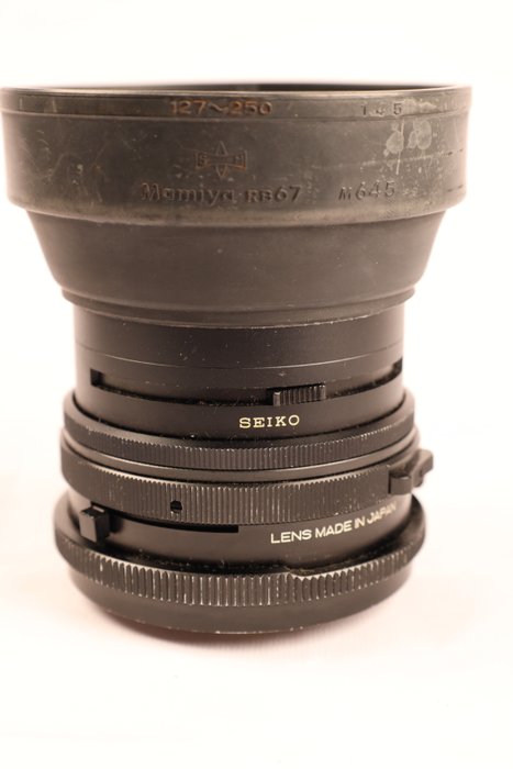 Mamiya-Sekor C 1:38 127mm standaardlens Prime objektiv