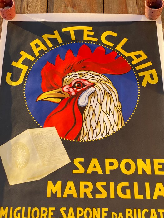 grafiche Girotto - SIRIO Milano - Chanteclair - sapone di Marsiglia - “Il Migliore sapone per bucato” - 1960‹erne