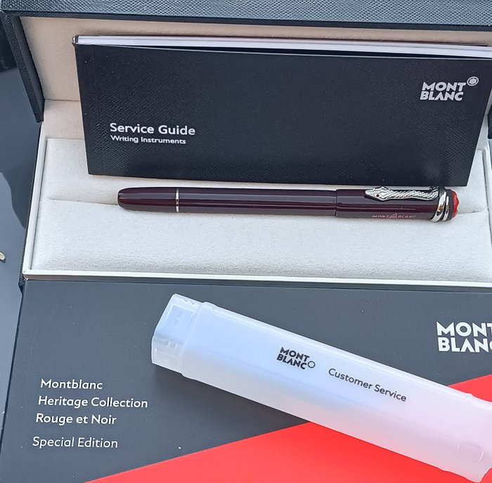 Montblanc - Héritage rouge et noire serpent Édition spéciale - Rollerpen