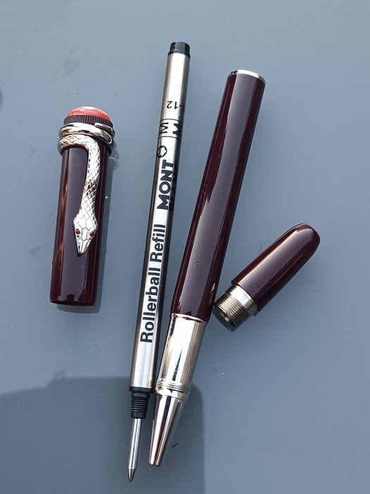 Montblanc - Héritage rouge et noire serpent Édition spéciale - Rollerpen