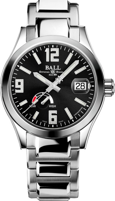 BALL - Engineer III Pioneer Power Reserve Collection - Brand New - PM9026C-SCJ-BK - Mænd - 2011-nu