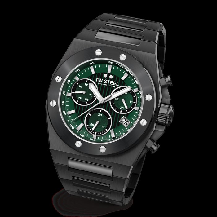 TW Steel - CE4081 - Mænd - CEO Tech Collection Green Watch - Splinterny