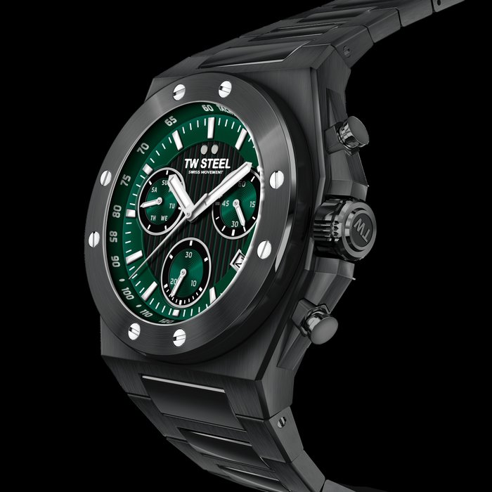 TW Steel - CE4081 - Mænd - CEO Tech Collection Green Watch - Splinterny