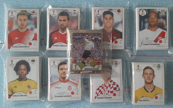 Panini - Russia 2018 World Cup - 1 Empty album + complete loose sticker set