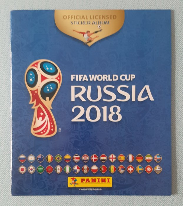 Panini - Russia 2018 World Cup - 1 Empty album + complete loose sticker set