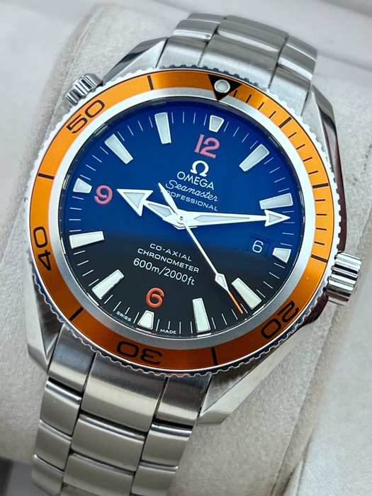 Omega - Seamaster Planet Ocean Automatic Co Axial Orange - Ingen mindstepris - 1681653 - Mænd - 2010-2020