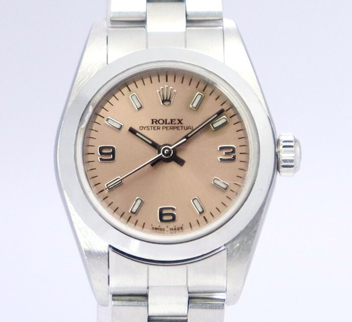 Rolex - Oyster Perpetual - Ingen mindstepris - 76080 - Kvinder - 1998/99