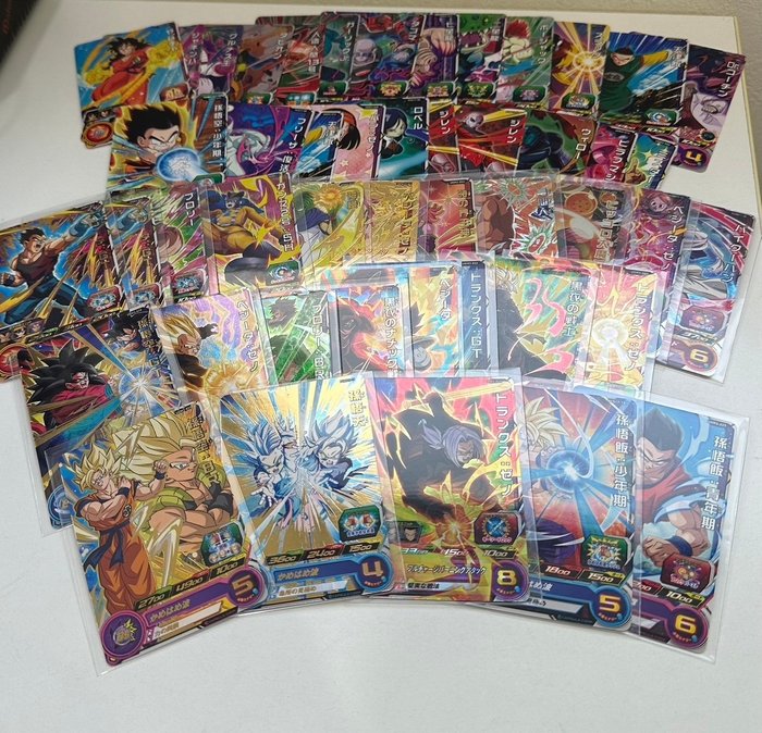 Bandai - 47 Card - Dragon Ball, Dragon Ball Z - Impressive scenes featuring multiple Dragon Ball characters - Dragon Ball Z CLEARISE Figures  Super Dragon Ball Heroes Series Cards