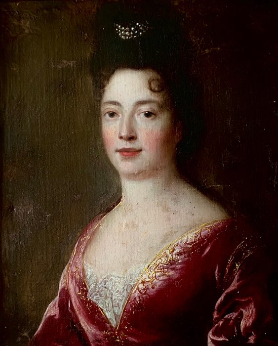 Fransk skole (XVIII) - Retrato de infanta real