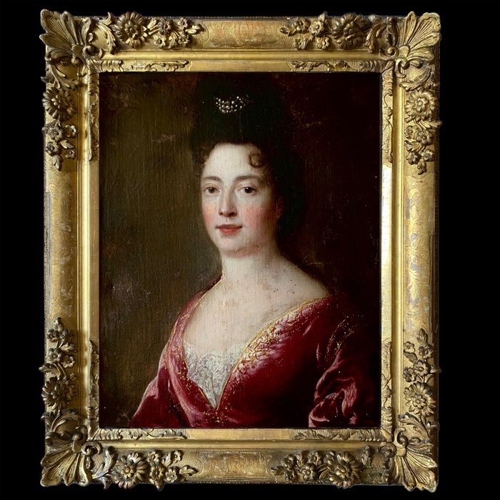 Fransk skole (XVIII) - Retrato de infanta real